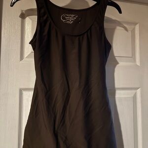 Spanx Black Tank Shapewear Slip - Sleek Sculpting Layer